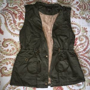 Faux Fur Lined Vest